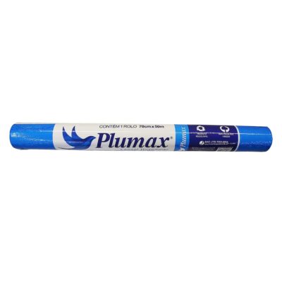 Papel Lençol Plumax 70cmx50m - Caixa Fechada com 10 Rolos