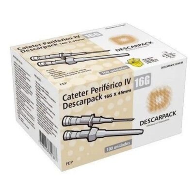 CATETER INTRAVENOSO 16G DESCARPACK