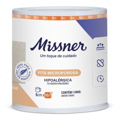 Fita Microporosa 5cmX10m (Bege) - MISSNER