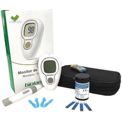 Kit Medidor de Glicose Bioland