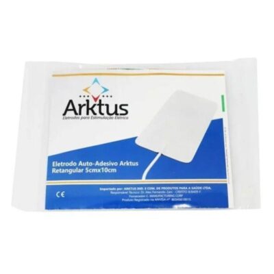 ELETRODO ADESIVO 5X10CM C/4 ARKTUS