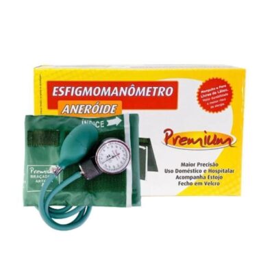 Esfigmomanômetro Premium Adulto Verde