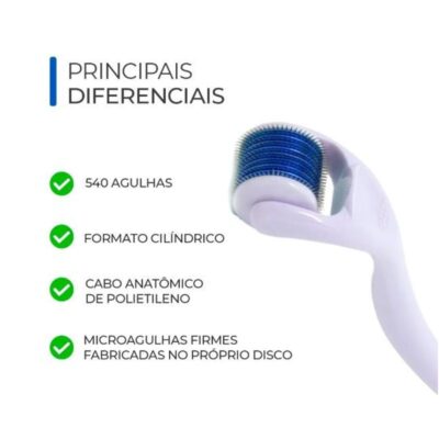 DERMAROLLER 0,5MM C/540 AG SMART GR