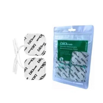 Kit 3 Pacotes Eletrodo Autoadesivo 5x5cm 4 Unidades