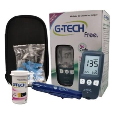 Kit Medidor de Glicose G-tech Free