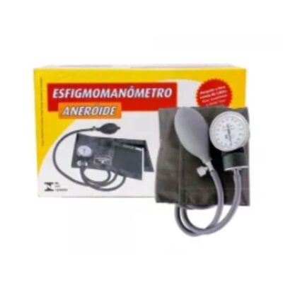 Esfigmomanômetro Aneroide Premium Adulto Grafite