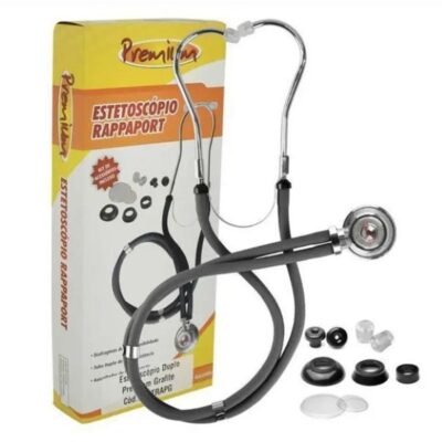 Estetoscópio Rappaport Premium Grafite