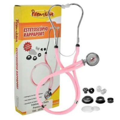 Estetoscópio Rappaport Premium Rosa