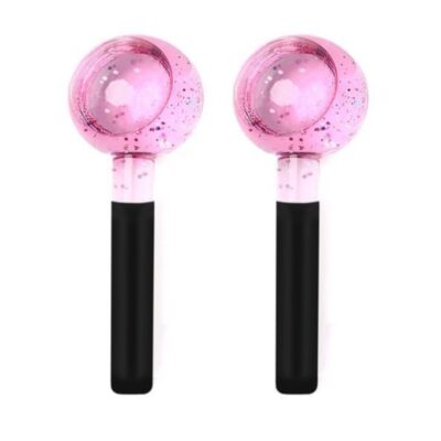 ESFERA CROMOTERAPIA GRANDE C/02 GLITER ROSA OZOTEC