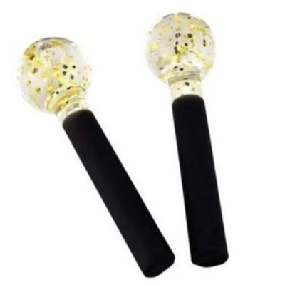 ESFERA CROMOTERAPIA GRANDE C/02 GLITER DOURADO 1865 OZOTEC