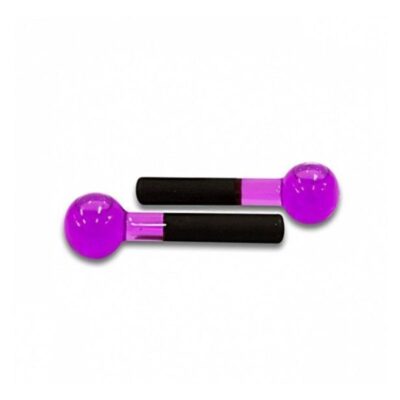 ESFERA CROMOTERAPIA PEQUENA C/02 LILAS OZOTEC