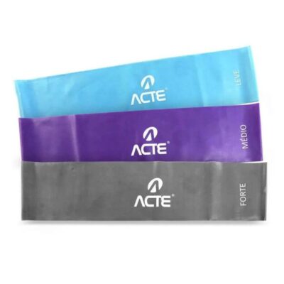 Kit Loop Band (84x10cm) Com 3 Intensidades - ACTE