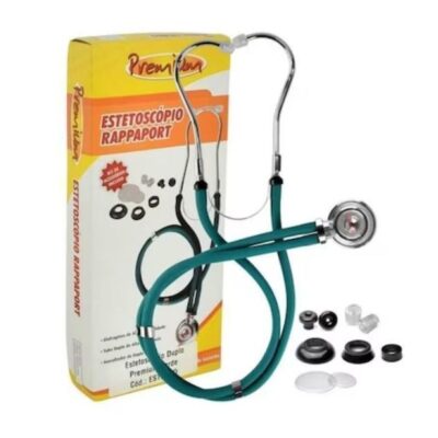 Estetoscópio Rappaport Premium Verde
