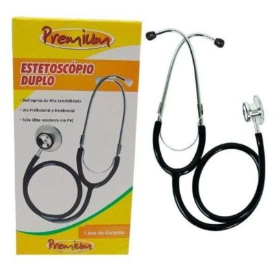Estetoscópio Duplo Adulto Premium