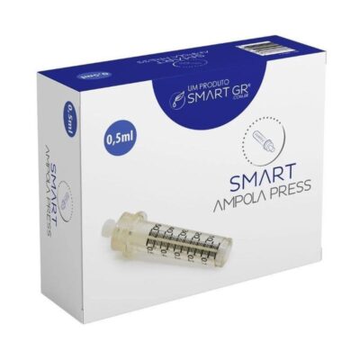 Ampola Seringa Descartável Para Caneta Pressurizada (0,3ml) | 10un - SMART GR