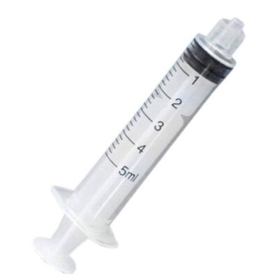 Seringa Descartável 05ML Bico Rosca (Sem Agulha) - DESCARPACK