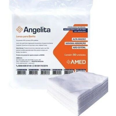Lenço para Banho 30x35cm | 50un - AMED