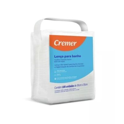 Lenço para Banho 30x35cm | 100un - CREMER