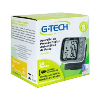 Aparelho de Pressão G-tech Digital de Pulso GP450