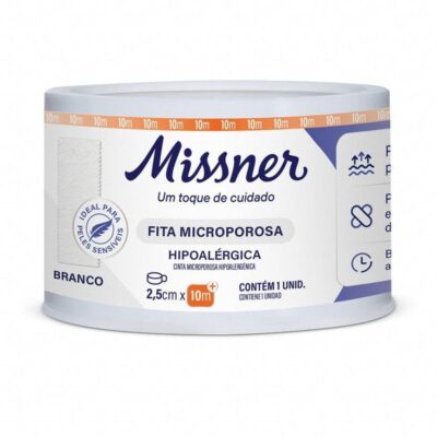 Fita Microporosa 2,5cmX10m - MISSNER