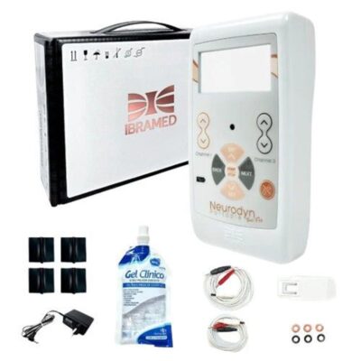 Neurodyn Portable Tens/Fes | Eletroestimulador Neuromuscular Transcutâneo - IBRAMED
