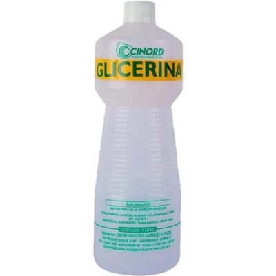 Glicerina Líquida - 1L - CINORD - Caixa Fechada com 12