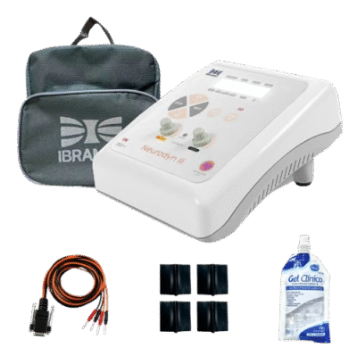 Neurodyn III Ibramed - Aparelho de Eletroestimulação Tens, Fes Burst - 02 Canais