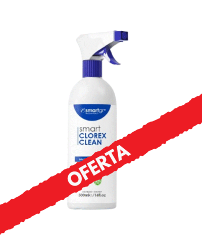 Smart Clorex Clean Solução Higienizante com Clorexidina 500 ml - Smart GR